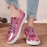 Women's Casual Sneakers, Low Cut Lace Up Fashion Shoes, Casual Attire Flat Sports Shoes, Women Shoes