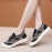 New Women'S Breathable Mesh Sneakers | Casual Low-Top Shoes, Versatile Fashion, Comfortable, Slip-on Closure, Solid Color Fabric Upper, Women Shoes