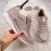 Spring and Autumn New Fashion Korean Style Wedge Shoes for Women | Lightweight PU Upper, Breathable and Soft, Suitable for All Seasons, Perfect for Parties and Daily Wear, Versatile Casual Shoes, Lace-up Closure, Solid Color, Low Top