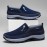 Men's Lightweight Slip-On Loafers with Arch Support & Cushioning - Non-Slip EVA/ Sole (US 10-11/EU 47) - Low-Top Elderly Walking Shoes Suitable for Spring/Autumn - Upper & PVC Insole - Sneakers for Seniors