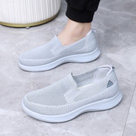 Men's Shoes Spring and Autumn New Cross-Border Men's Casual Soft Sole Slip-On Breathable Versatile Shoes