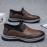 New Autumn Men'S Shoes, Stylish And Trendy Casual Footwear, Comfortable And Versatile Slip-On Shoes