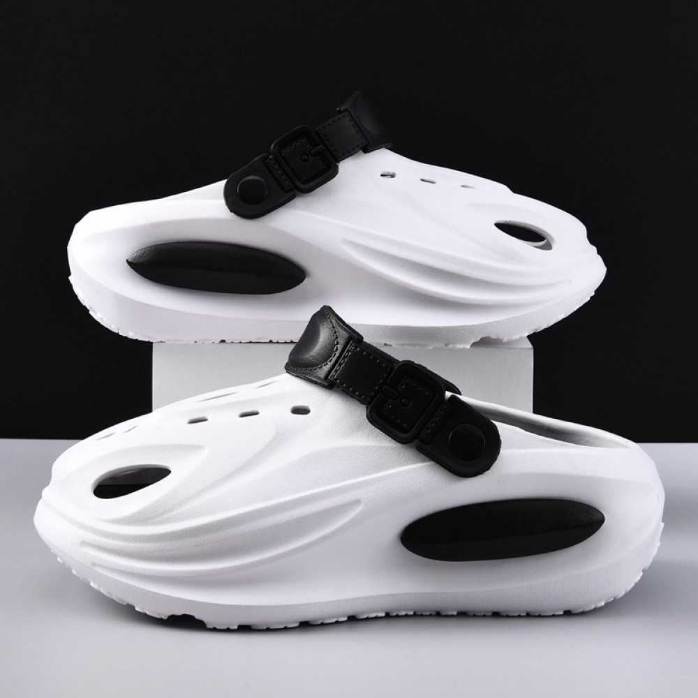 Thick-Soled Clog for Summer | Non-Slip, Wear-Resistant, High-Grade EVA Breathable and Odor-Resistant Beach Couple Closed-Toe