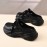 New Style Clog Shoes Thick Sole Height Increasing Outdoor Couple Style Closed Toe Shoes Non-Slip Breathable Fashion Versatile Lazy Half Slippers, Women Shoes