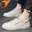 Winter Hot-Selling White Sneakers | Trendy Warm Thickened Padded, Low Top, Slip-On, Perfect for All
