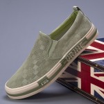 Premium Men'S Mesh Sneakers | Breathable Slip-On Casual Shoes, Comfortable Soft Sole Walking Footwear, Lightweight Non-Slip Low-Top Board Shoes, Stylish Everyday Fashion Sneakers, Big Size 38-48